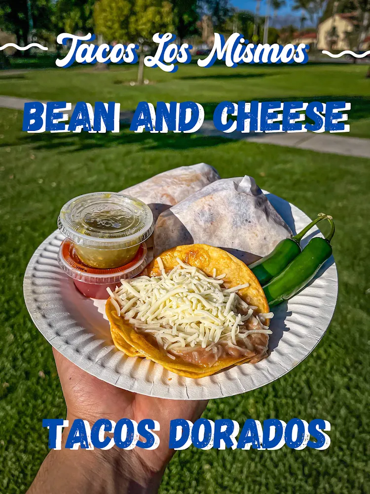 Bean and Cheese Taco Dorado
